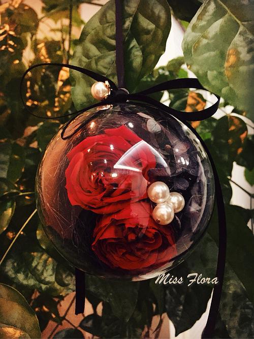 miss flora 永生花 永不凋谢的上海纯凋广告